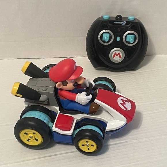 Other - Super Mario Kart RC Car‎ World Nintendo Anti-Gravity W/ Remote Tested Working
